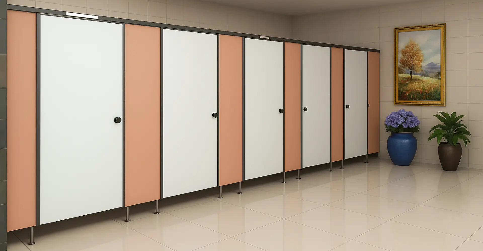 Toilet Cubicles Partition, Nexus Evos