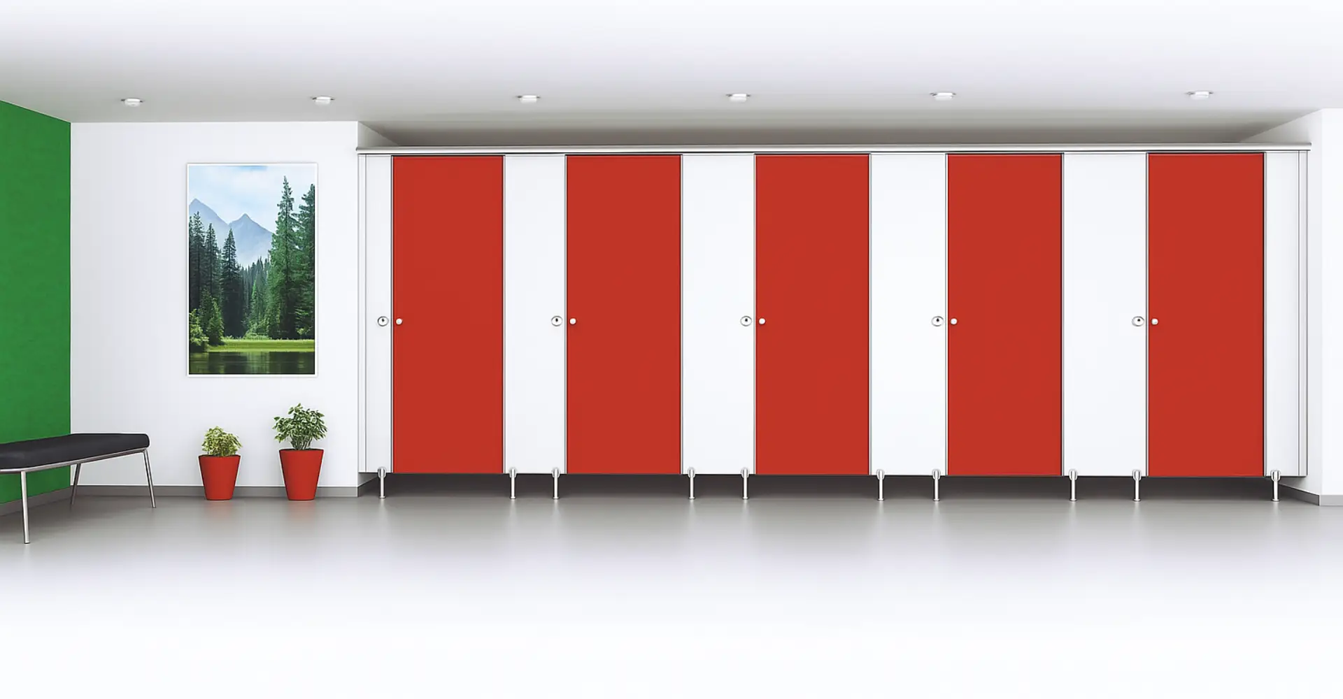Toilet Cubicles Partition, Nexus Grand