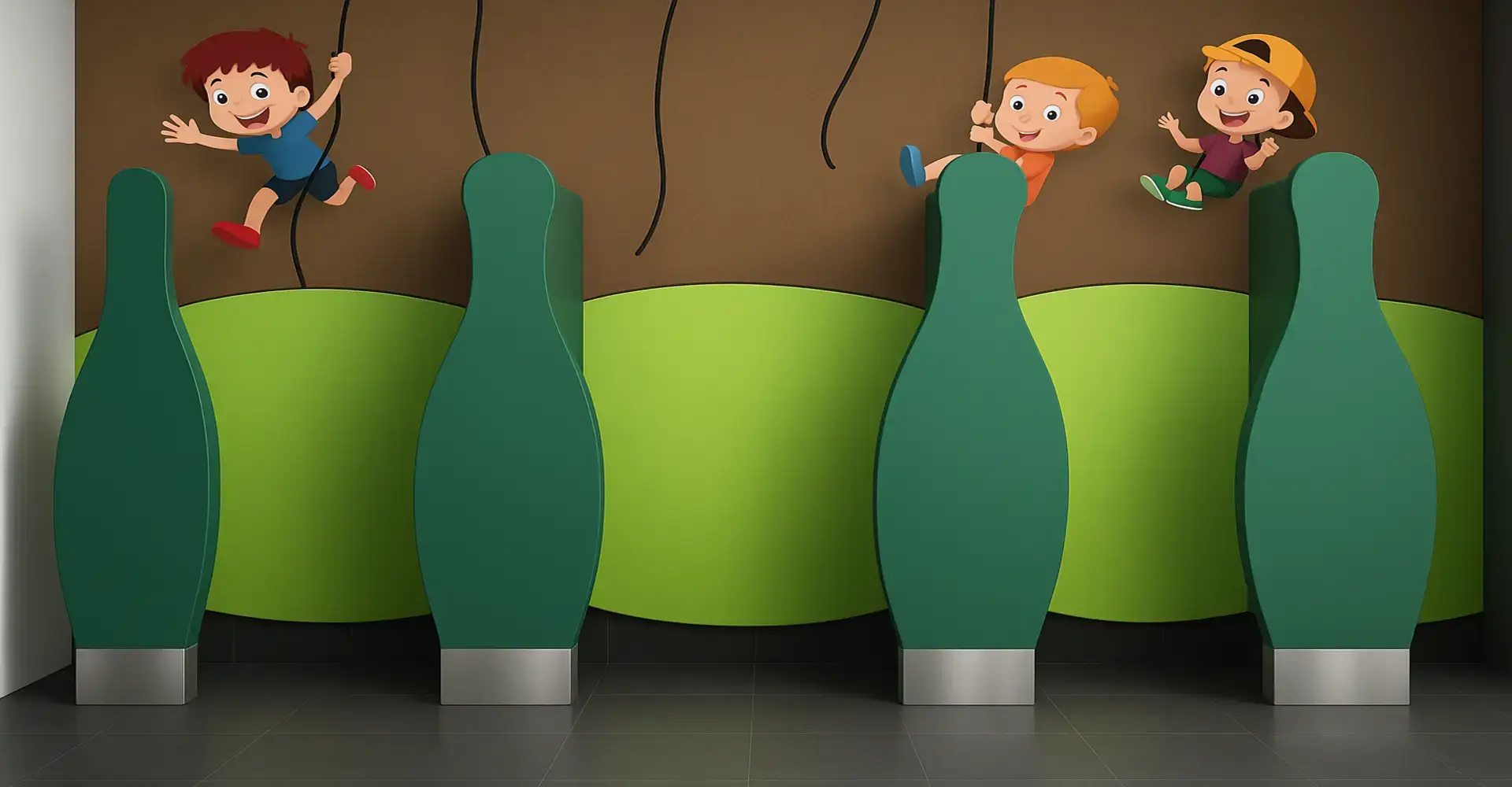 Toilet Cubicles Partition, kids cubicles