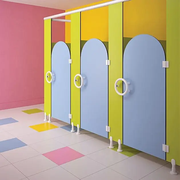 Toilet Cubicles Partition, kids