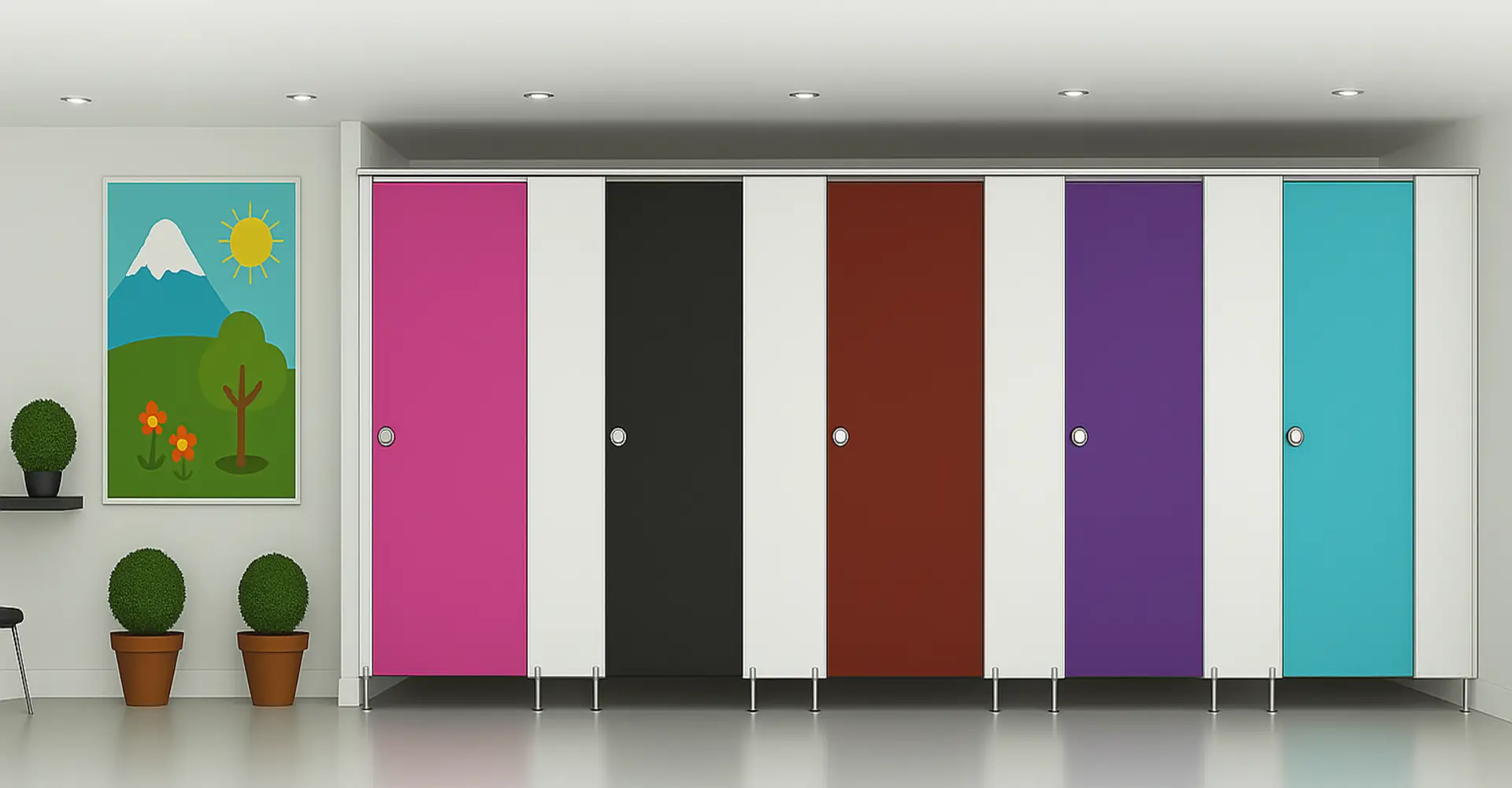 Toilet Cubicles Partition