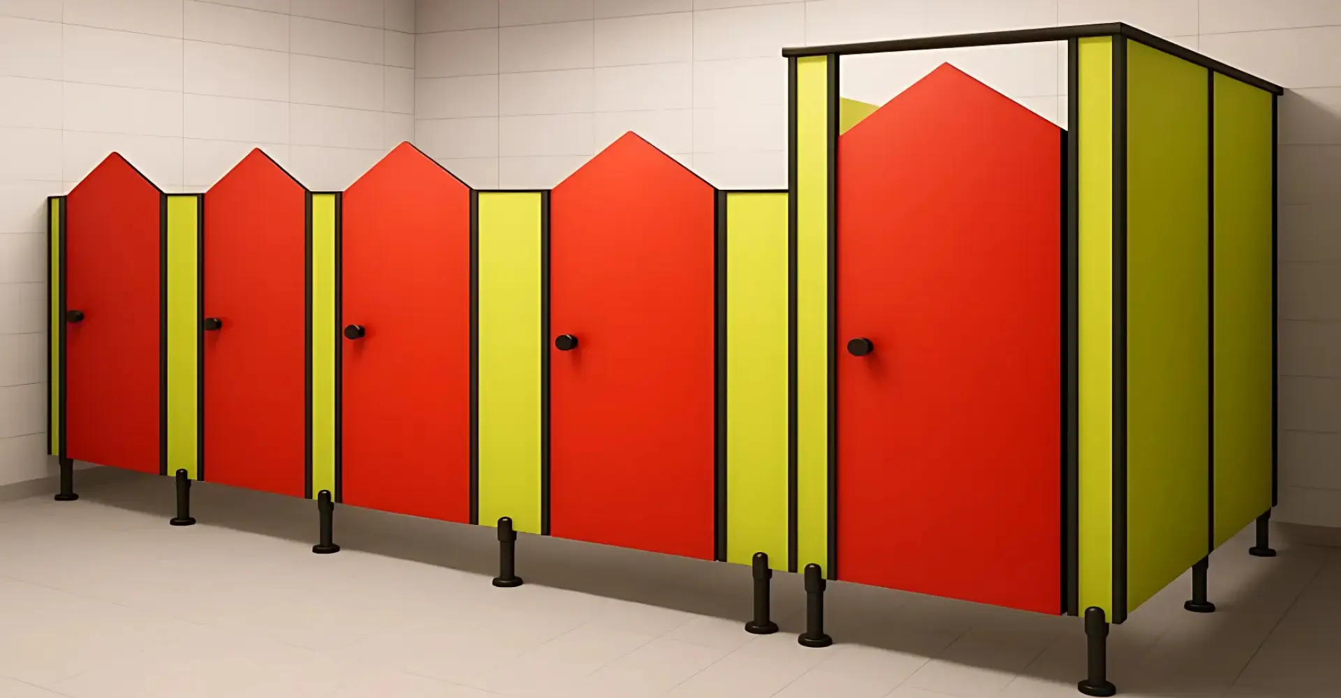 Toilet Cubicles Partition, Aero kids