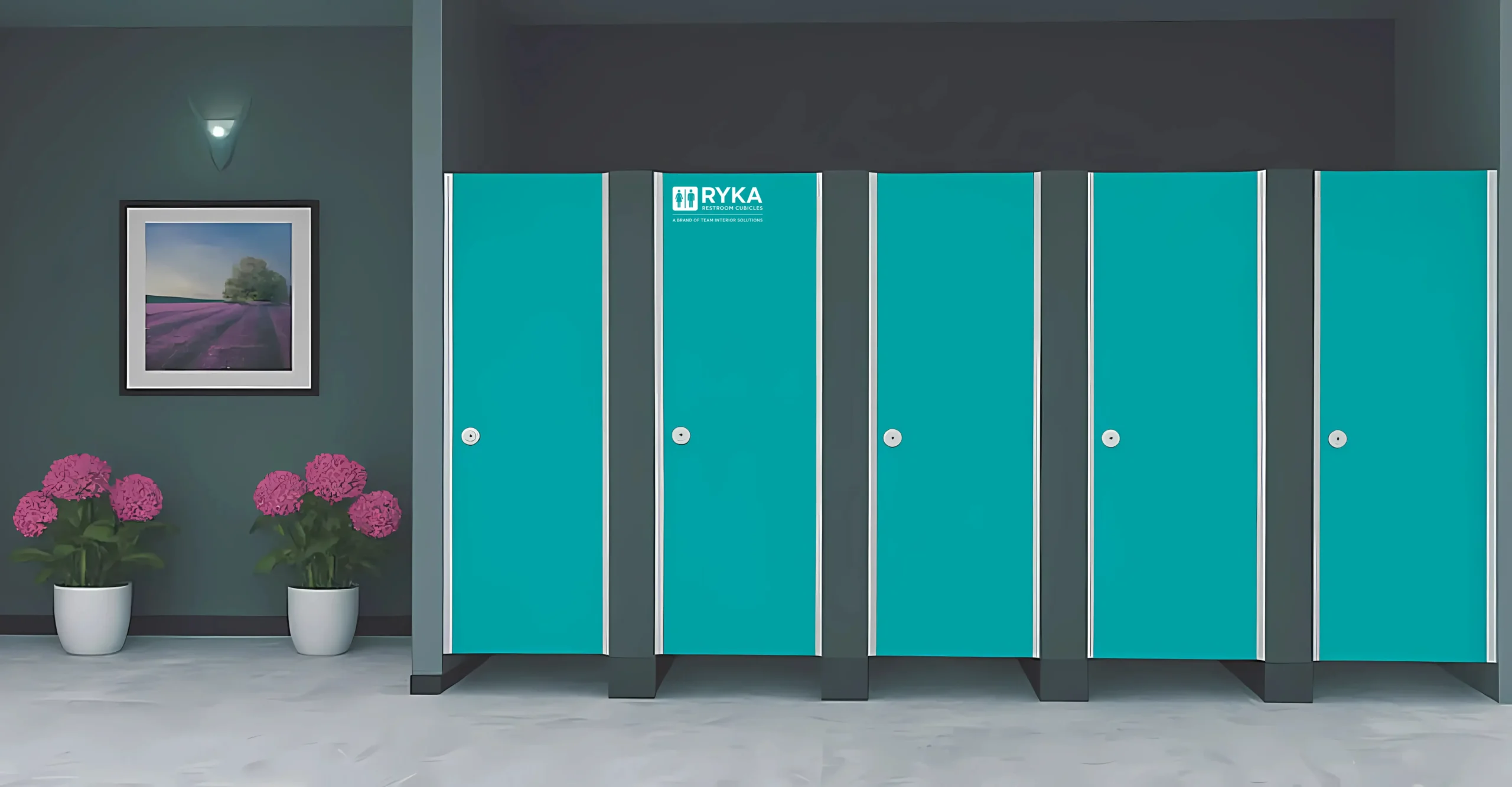 Toilet Cubicles Partition, carton prime