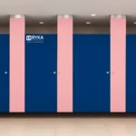Toilet Cubicles Partition, Sky Hung