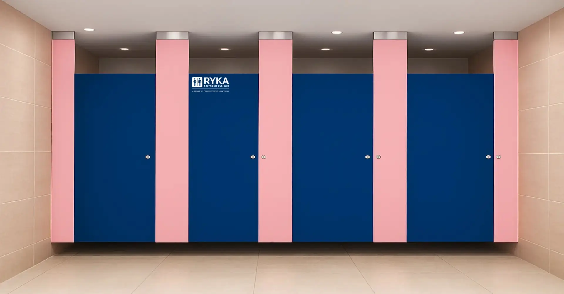 Toilet Cubicles Partition, Sky Hung