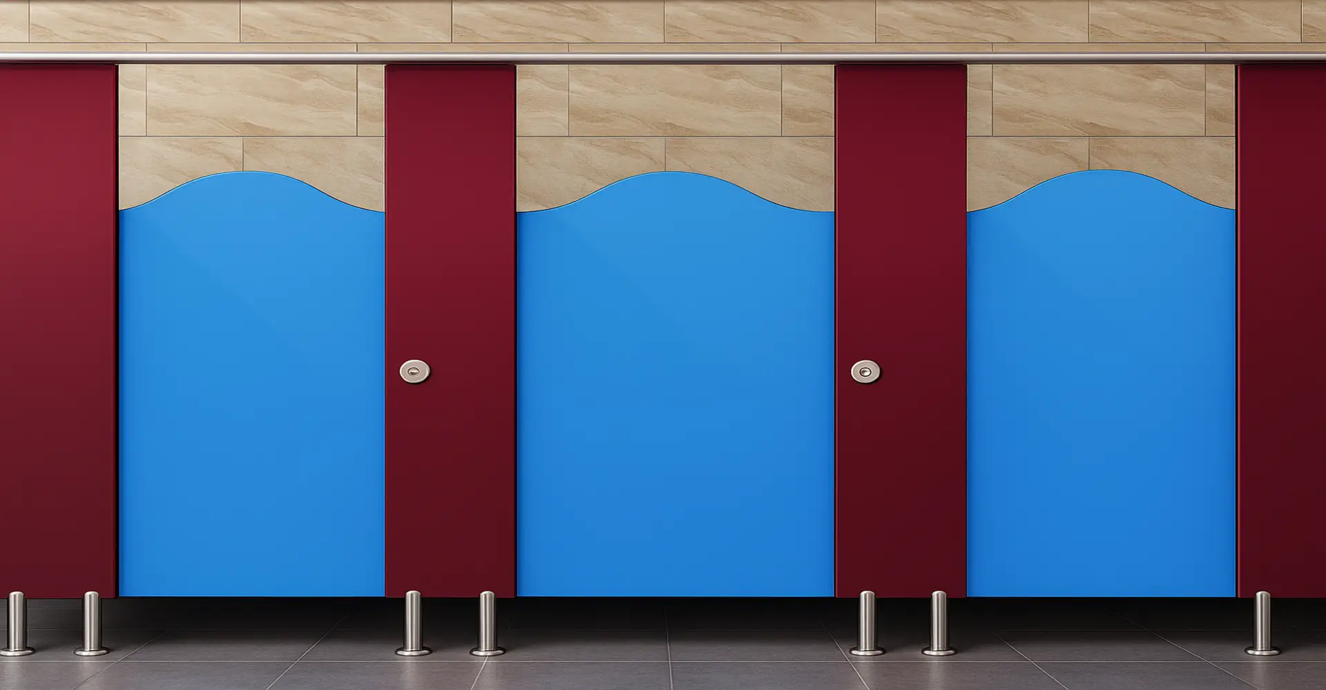 Toilet Cubicles Partition, lil-wawes