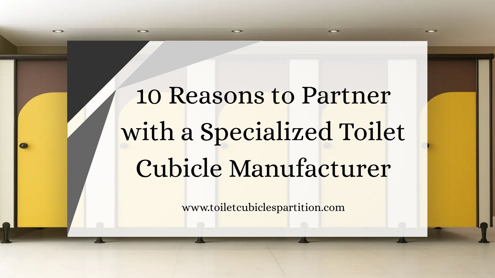 Toilet Cubicles Partition Manufacturer